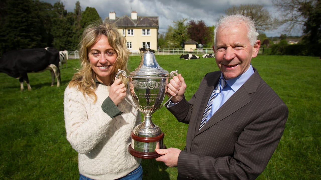 L-R: Irish chef and food writer Clodagh McKenna and Dr. David Gleeson, Teagasc