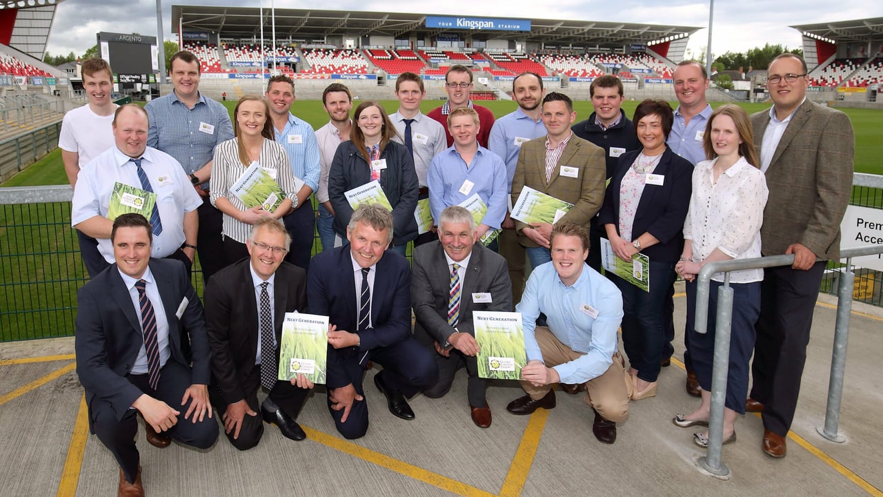Members of the Next Generation Forum gather for the group's official launch. Image source: Cliff Donaldson