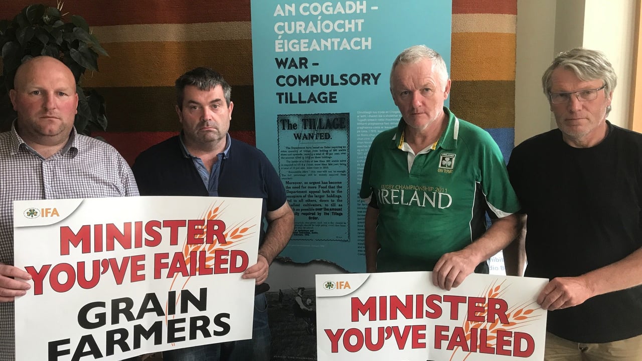 (L-R) Peter Lynch, Kieran McEvoy, Liam Dunne and James Hill