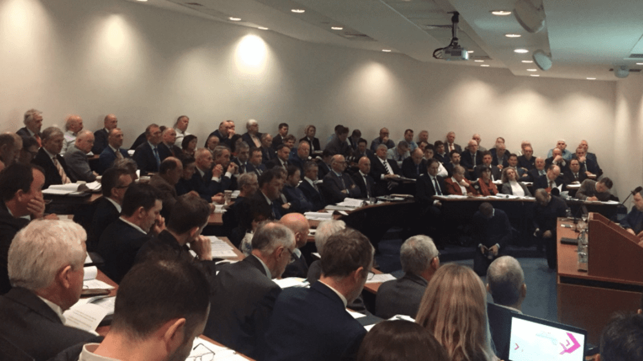 The 63rd IFA AGM in progress
