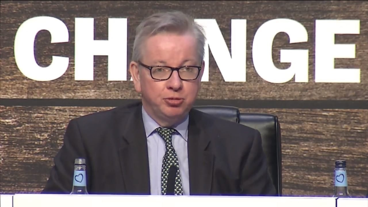 Defra Secretary Michael Gove