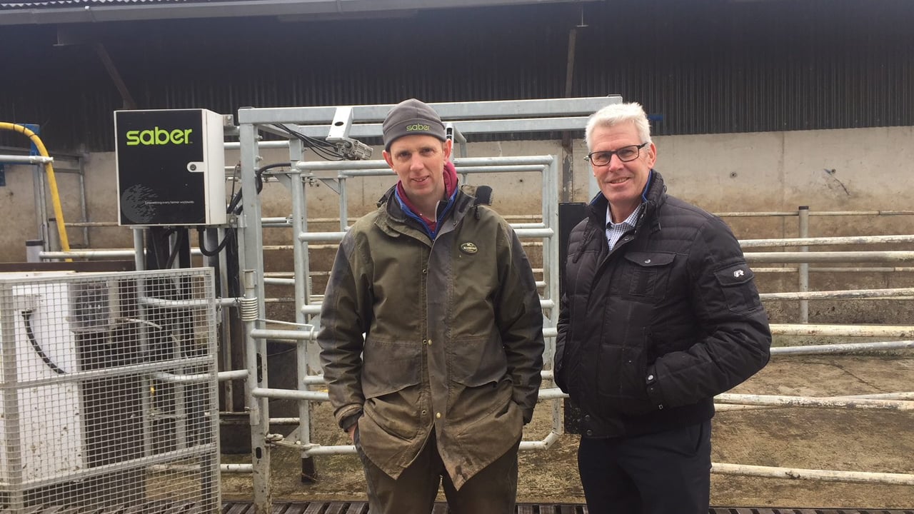 Patrick Dooley and Murray King pictured on Patrick's farm in Co. Laois