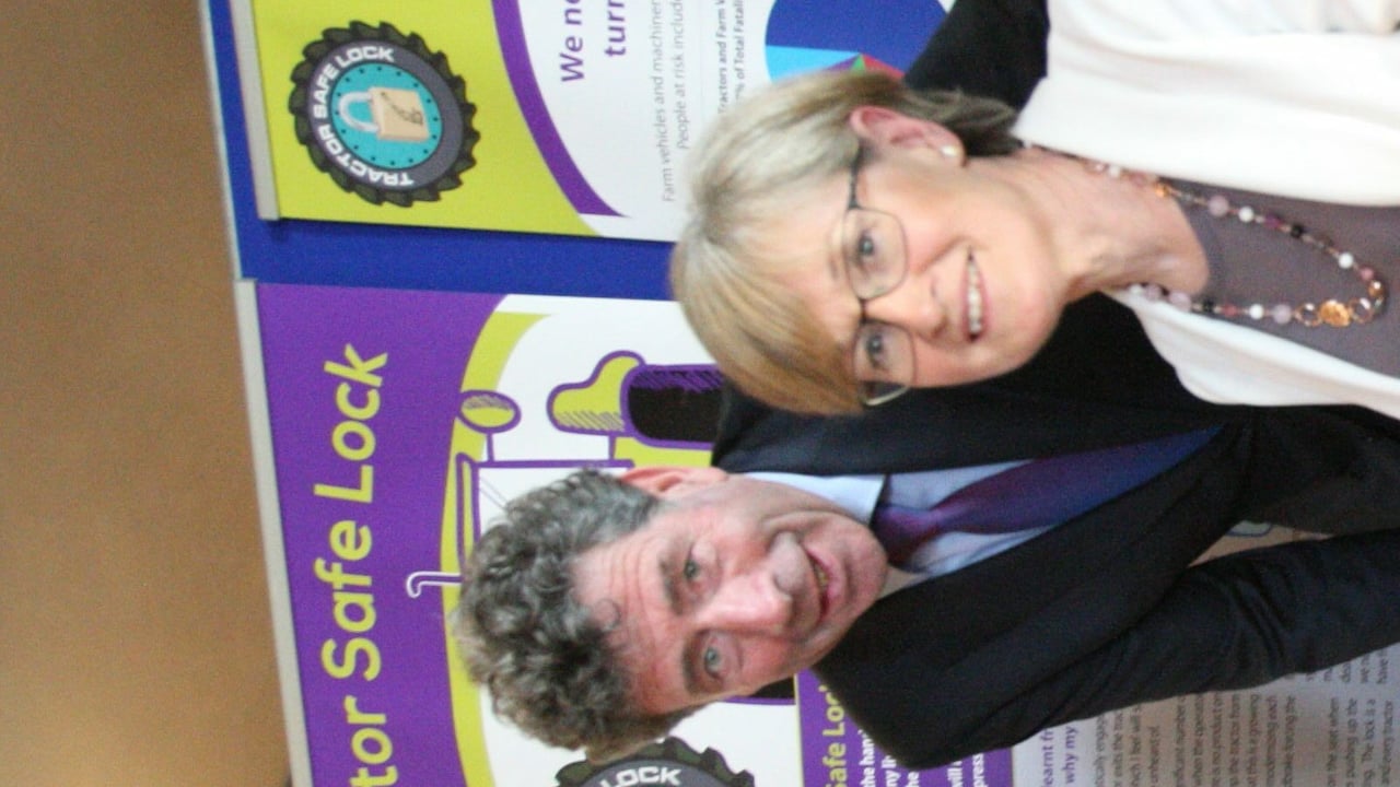 L-R: Jack Nagle; Liam Herlihy, chairman of FBD Insurance; Mairead McGuiness, Irish MEP and First Vice-President of the European Parliament; and Andrew Doyle, Minister of State at the Department of Agriculture
