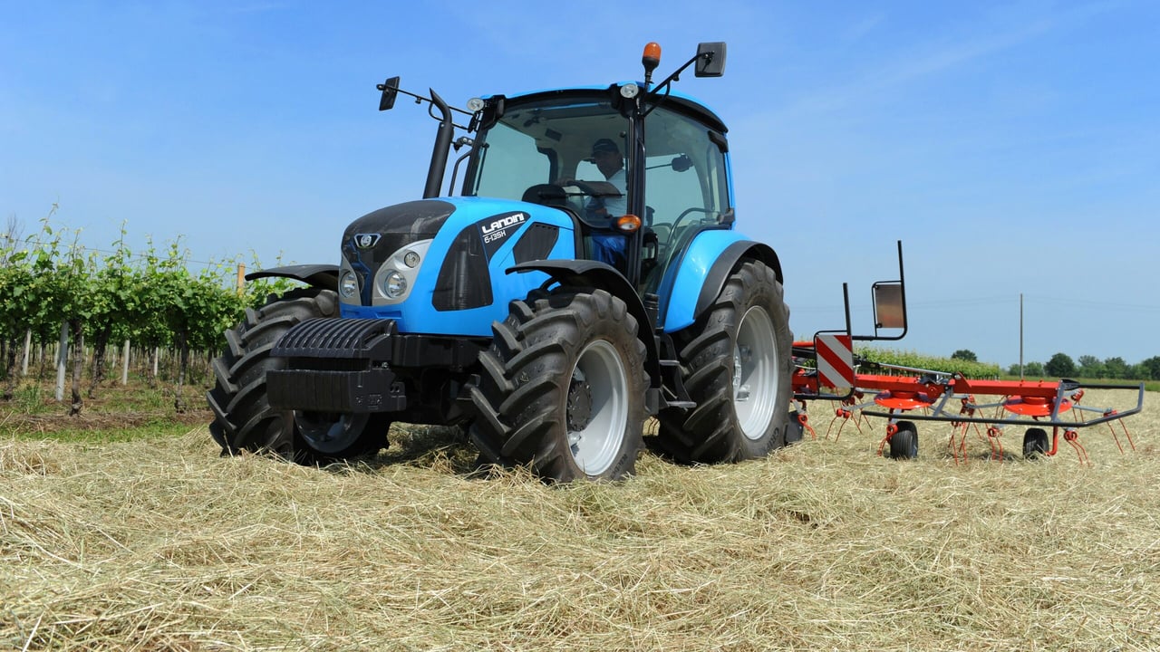 Landini's 6-H Series tractors span the 110-126hp segment