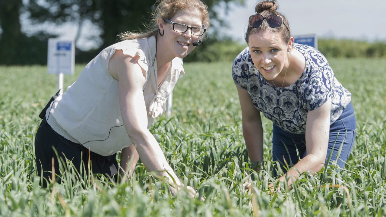 Eleanor O'Gorman and Angela Ryan pictured at the open day. Image source: O'Gorman Photography