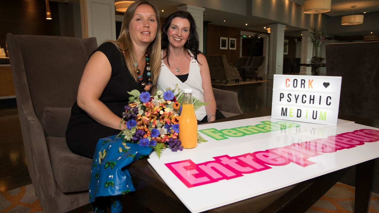 Helene Aubazac of An Fheirm and Martina Mee of the Aurora Centre for Well-Being. Image source: Darragh Kane