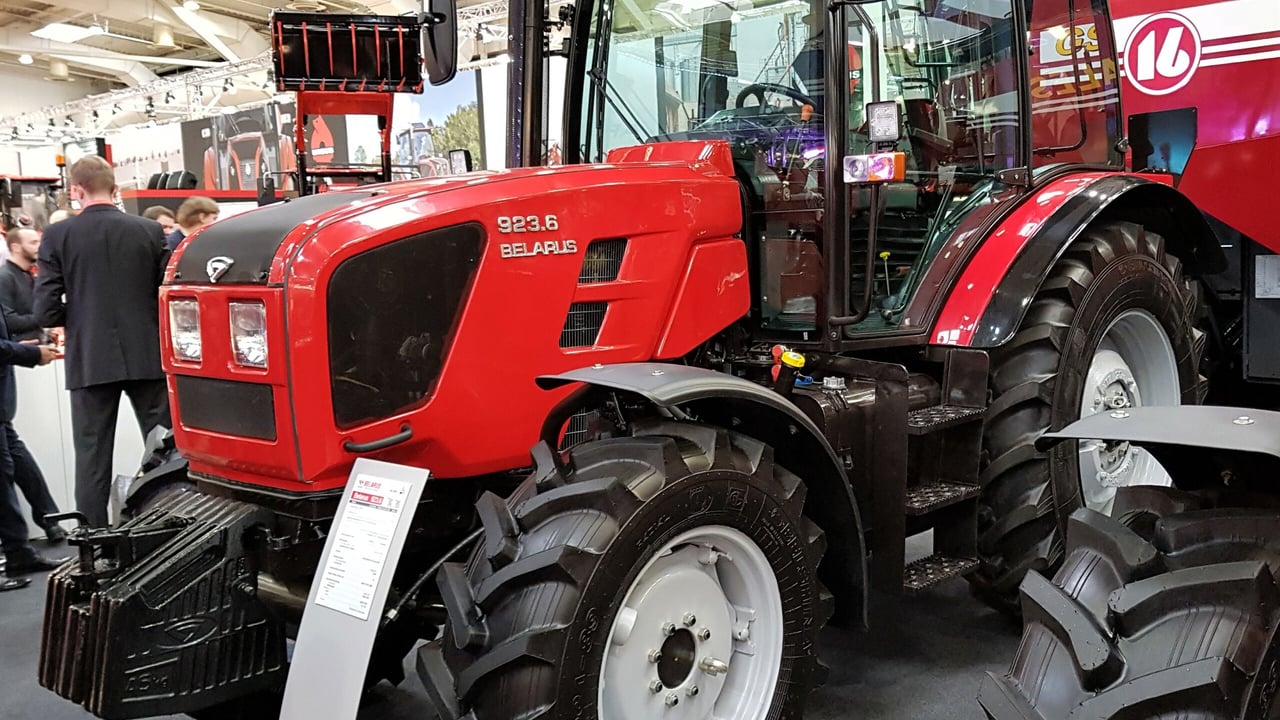 '1 in every 10 tractors in the world is from Belarus'