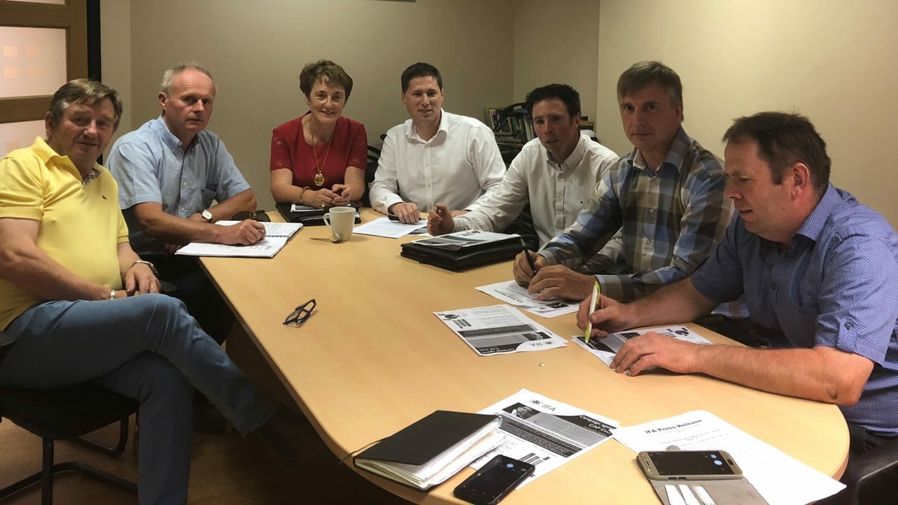 Irish MEP Matt Carthy met with a delegation from the IFA last week
