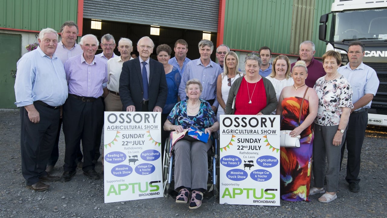 Committee members at the launch of Ossory Show 2018. Image source: Alf Harvey.