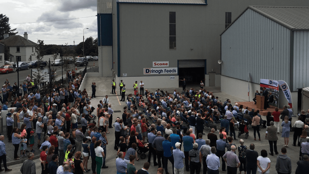 Taoiseach officially opens €3.75 million feed mill extension