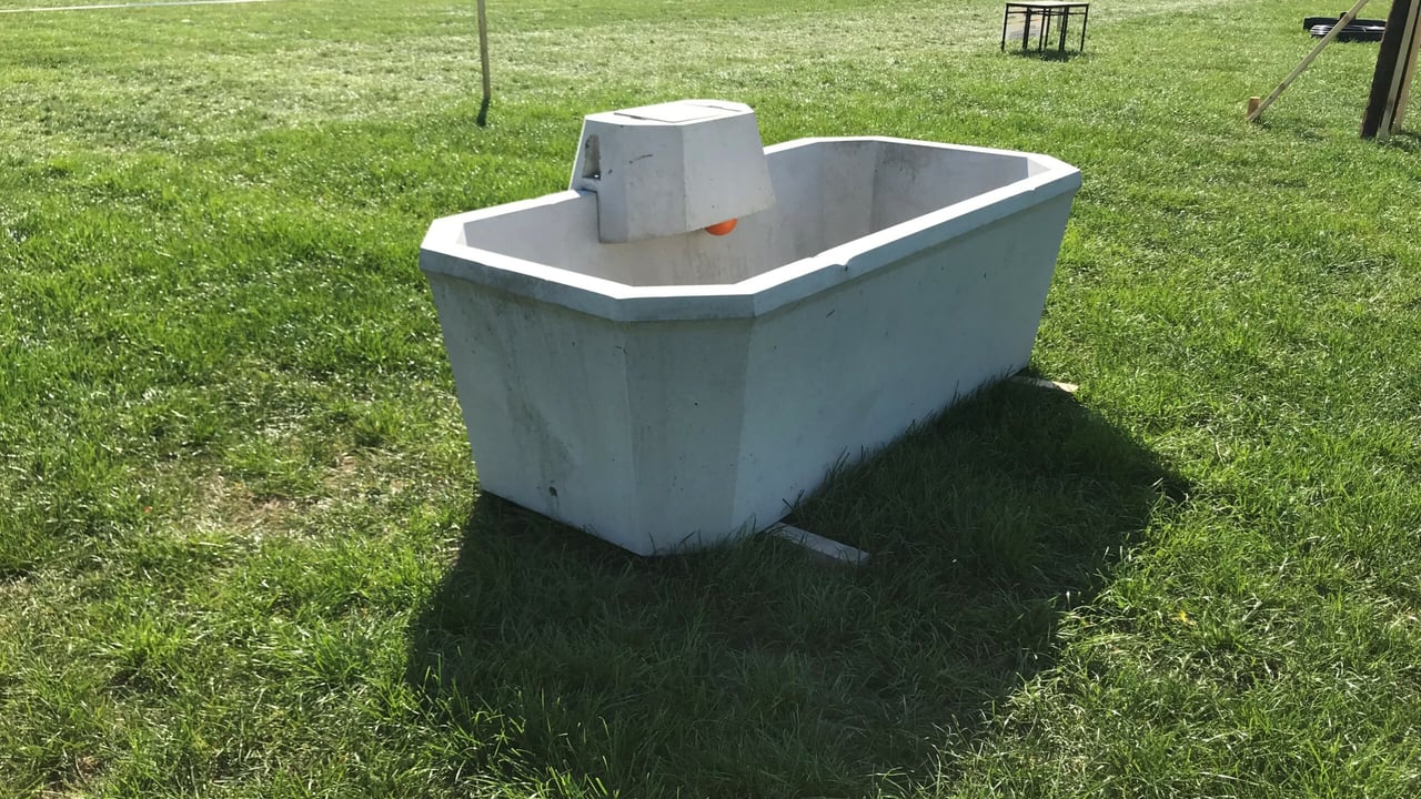 Did the dry weather expose your water system?