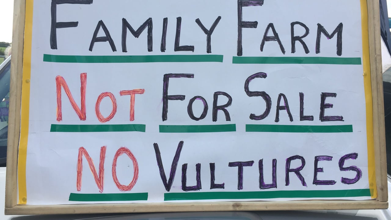 'We will be homeless if they sell us out now' - farming family