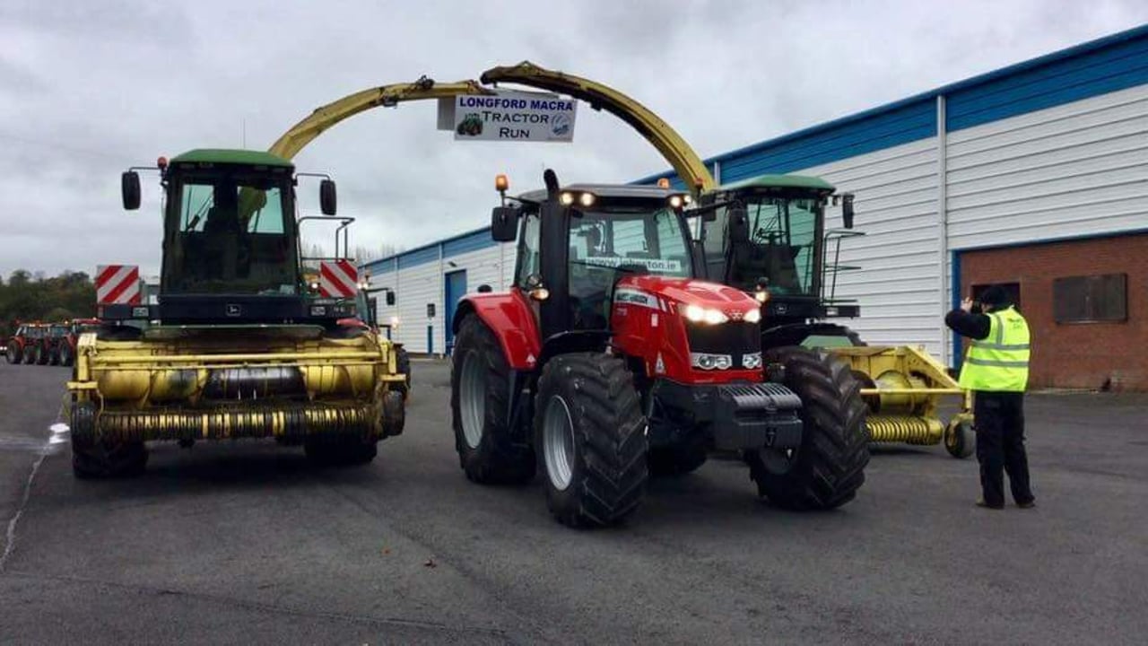 Longford Macra plays host to a tractor run 'with a twist'