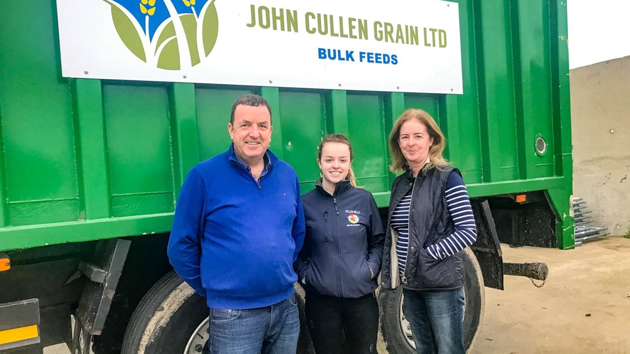 John, Caoimhe and Karen Cullen