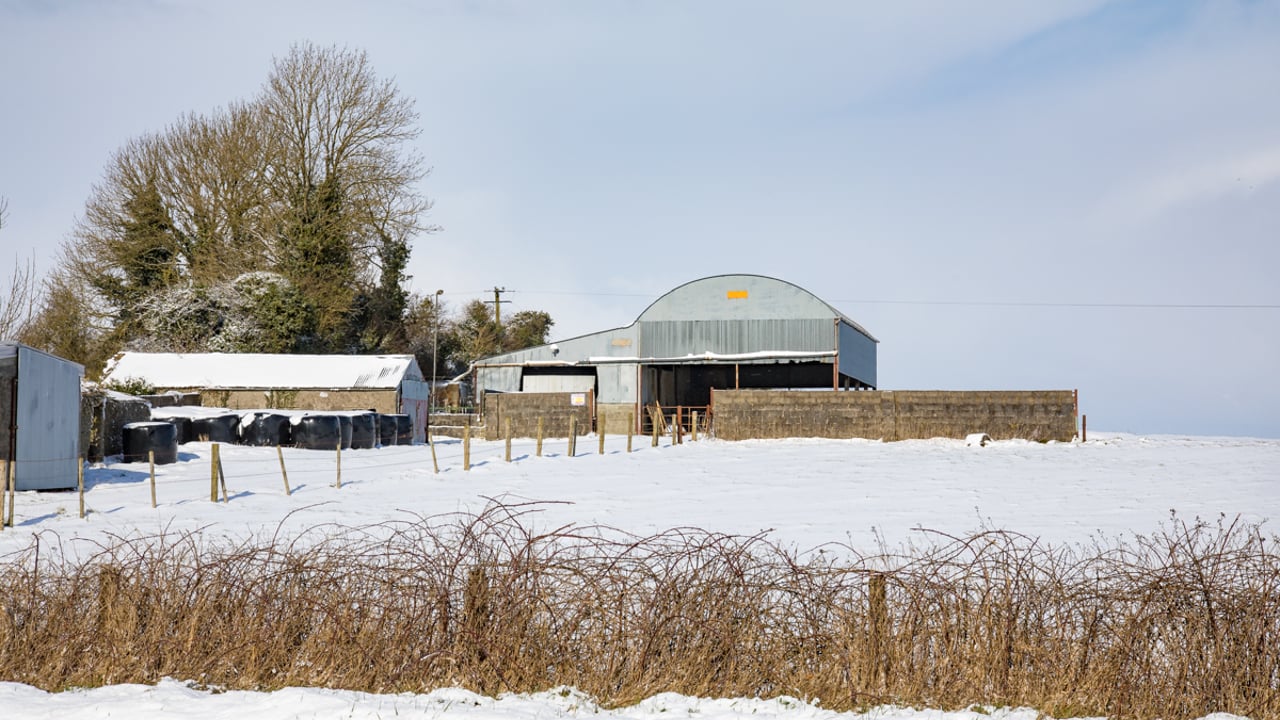 Status Orange snow warning issued for several counties