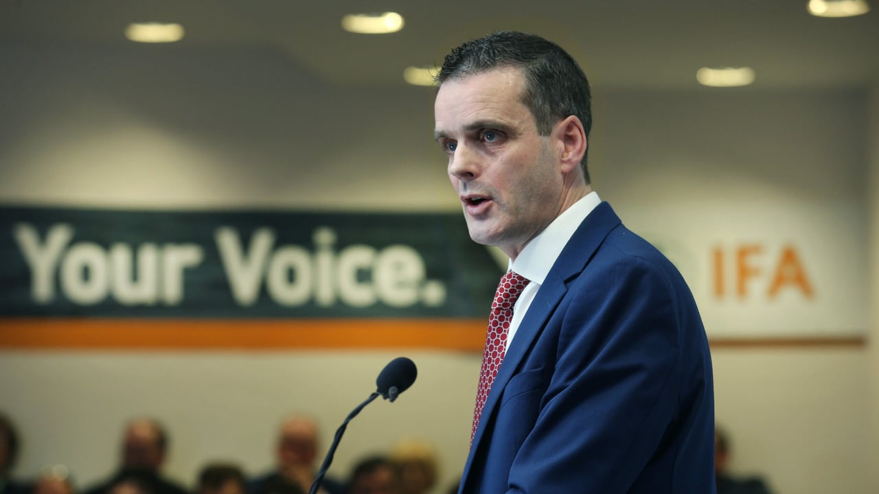 IFA president Joe Healy. Image source:  Finbarr O'Rourke