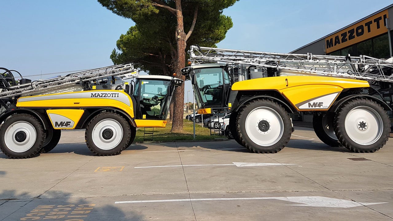 Big debut for Italian-built self-propelled sprayers