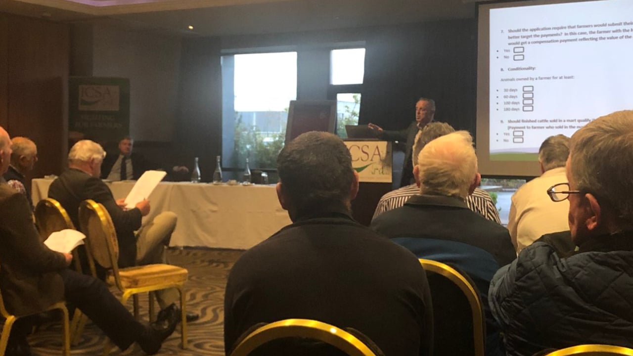 ICSA beef fund meeting debates suckler payments