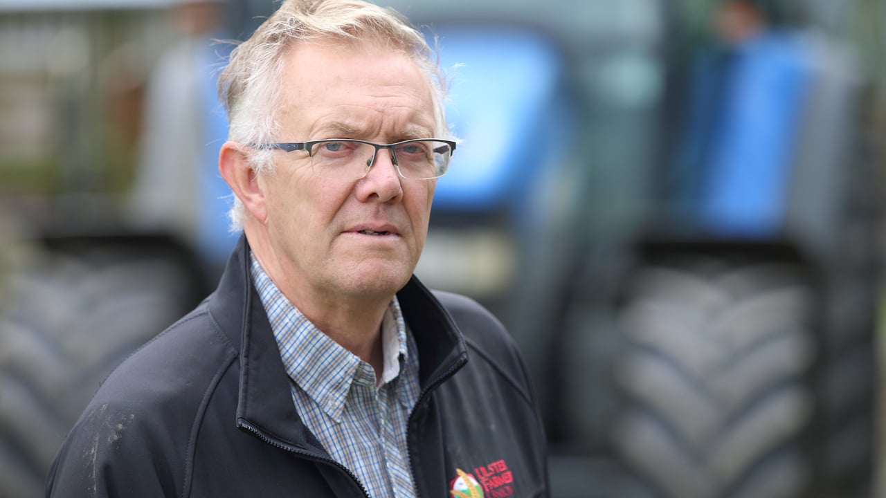 Ulster Farmers' Union president Ivor Ferguson. Image source: Cliff Donaldson