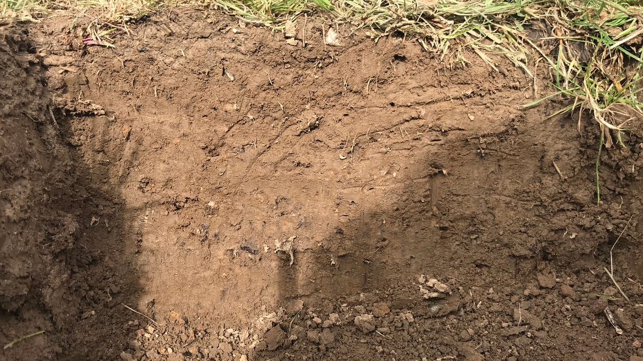 Some soils remain very dry