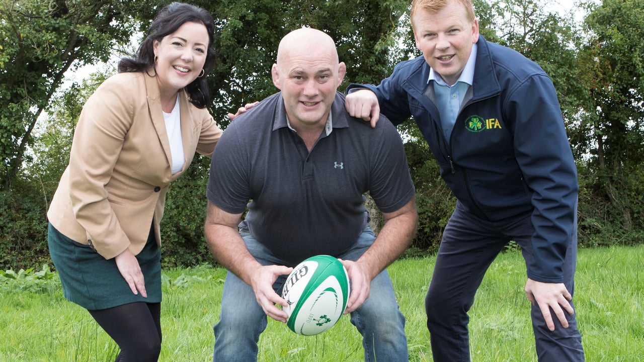 L-R: IFA head of marketing Orlagh McNamara; John Hayes; and IFA director of organisation James Kelly. Image source: Liam Burke / Press 22