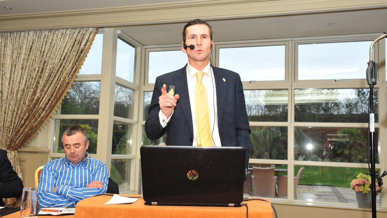 Kevin McDonnell spoke at the ITLUS conference last week. Image source: Roger Jones