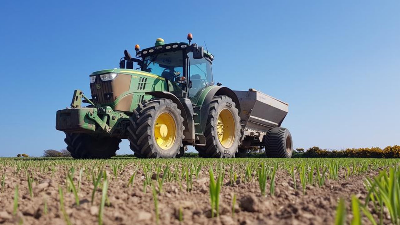Brian Crowley took this picture while out top dressing Planet malting barley in Co. Cork for Arable April