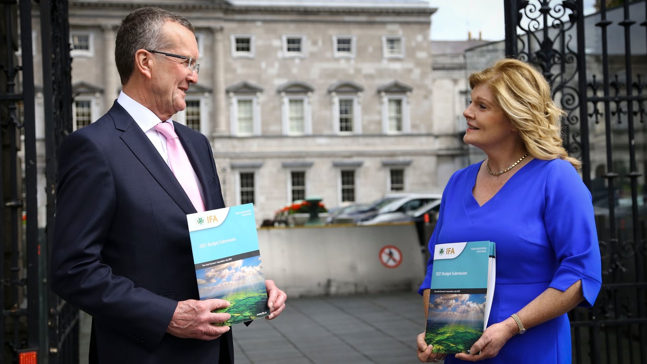 L-R: IFA president Tim Cullinan; and IFA Farm Business Committee chair Rose Mary McDonagh
