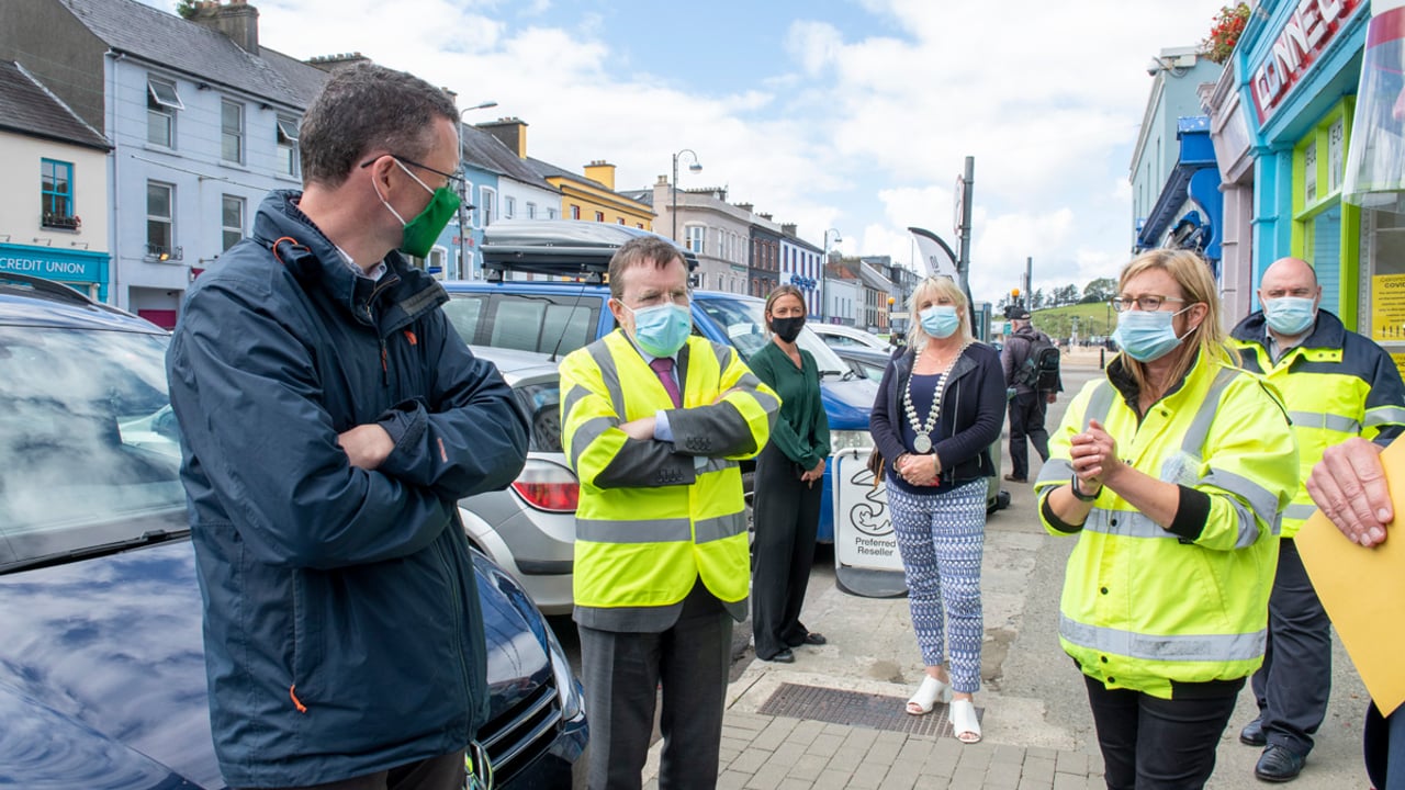 OPW minister visits Cork and Limerick to assess flooding after Storm Francis
