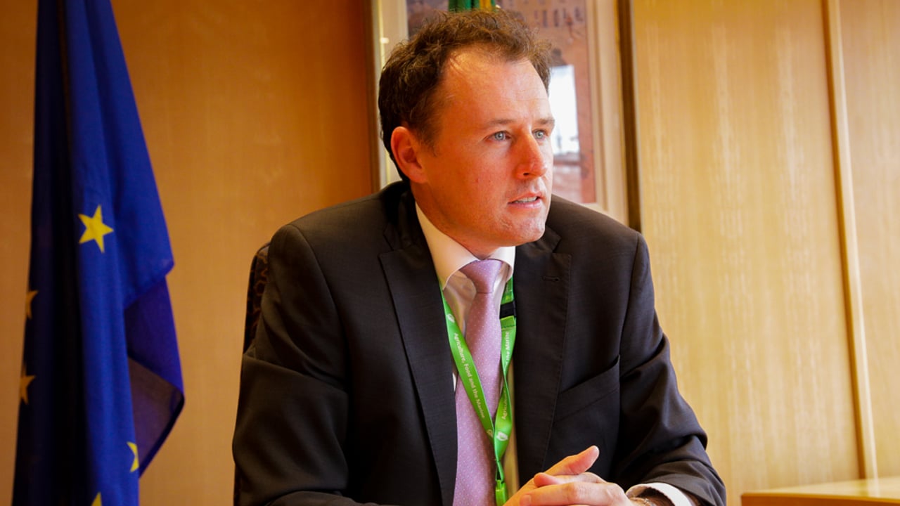 Minister for Agriculture, Food and the Marine, Charlie McConalogue 