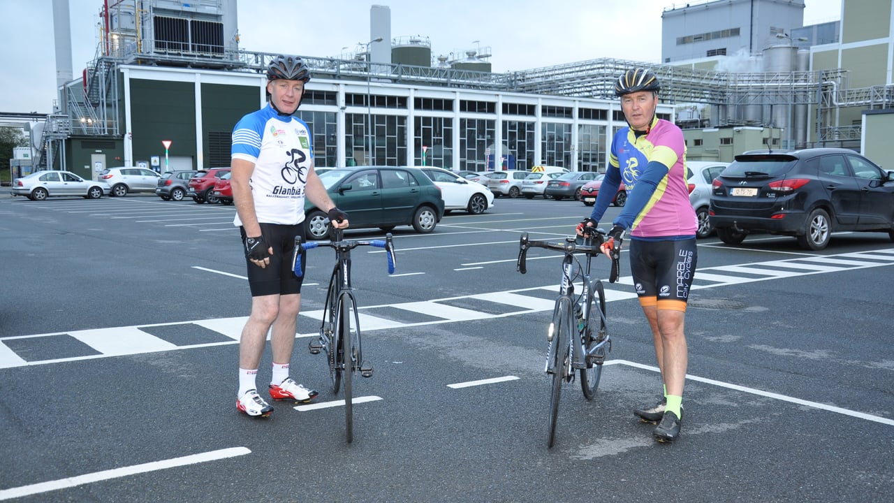 Paul Byrne and Jim O'Neill of Glanbia Ireland