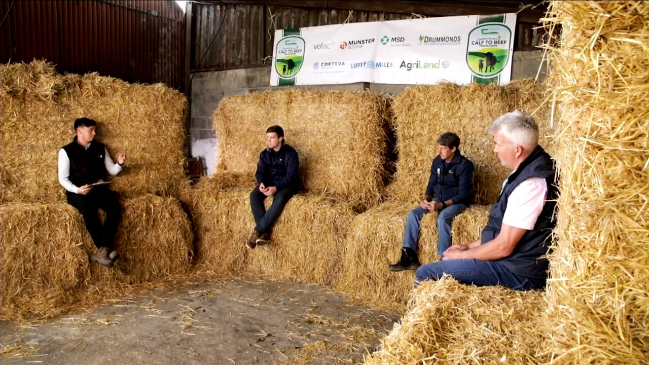 Virtual Farm Walk: Panel discussion on Martin Connolly's farm - Participant in the Teagasc Green Acres Calf to Beef Programme
