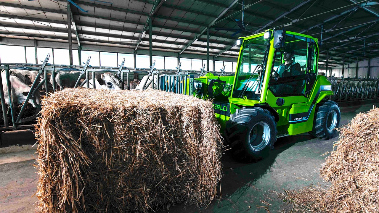 Clean and green: Merlo unveils electric e-Worker telehandler