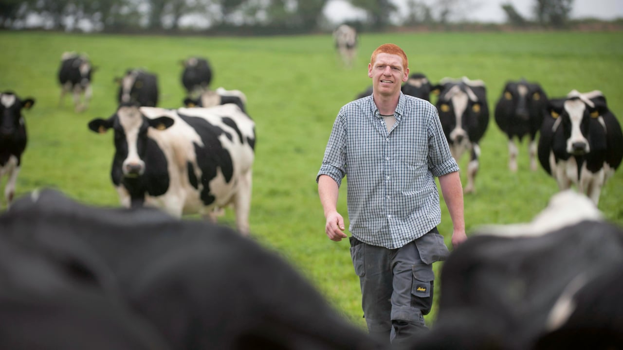 Tadhg Hurley, winner of the 2020 Carbery Milk Quality and Sustainability Awards. Image source: Don MacMonagle