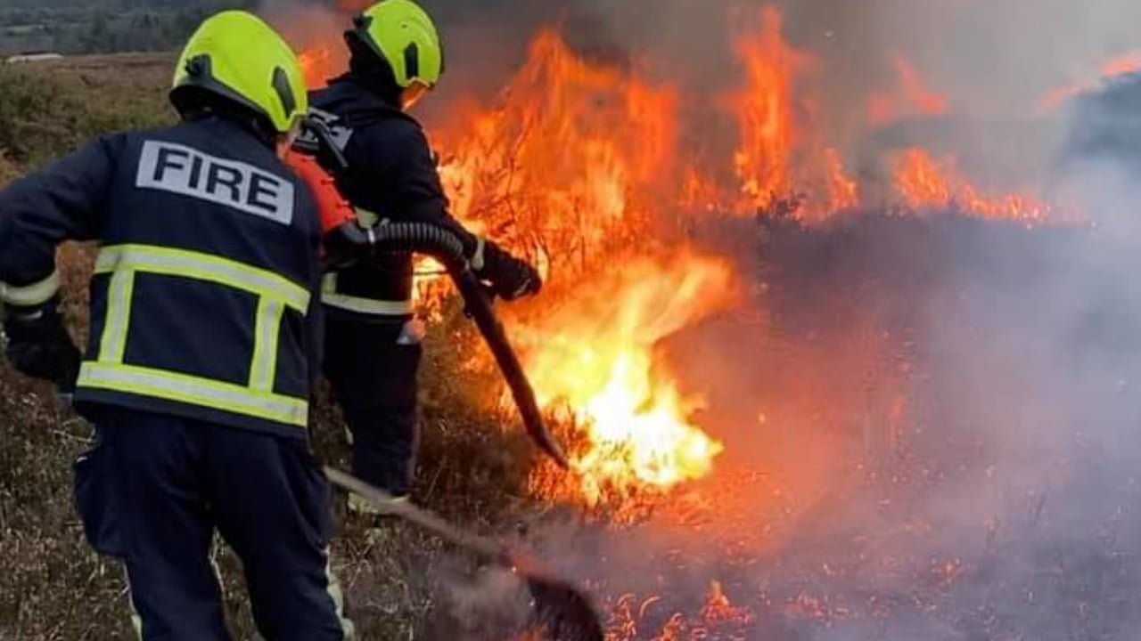 'Condition orange' fire risk in place until Monday