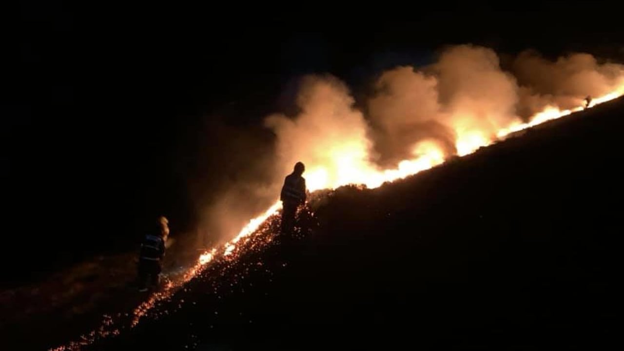 DAFM issues 'condition orange' forest fire warning