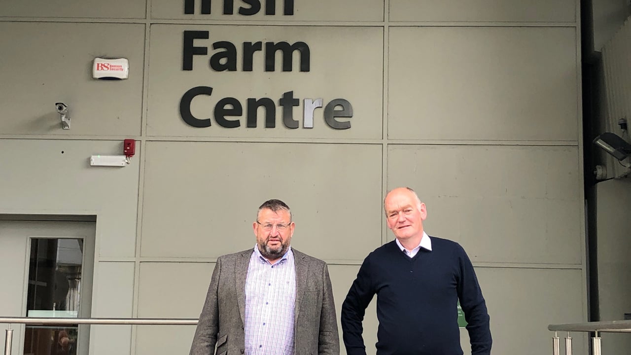 L-R: Derek Deane; and Flor McCarthy