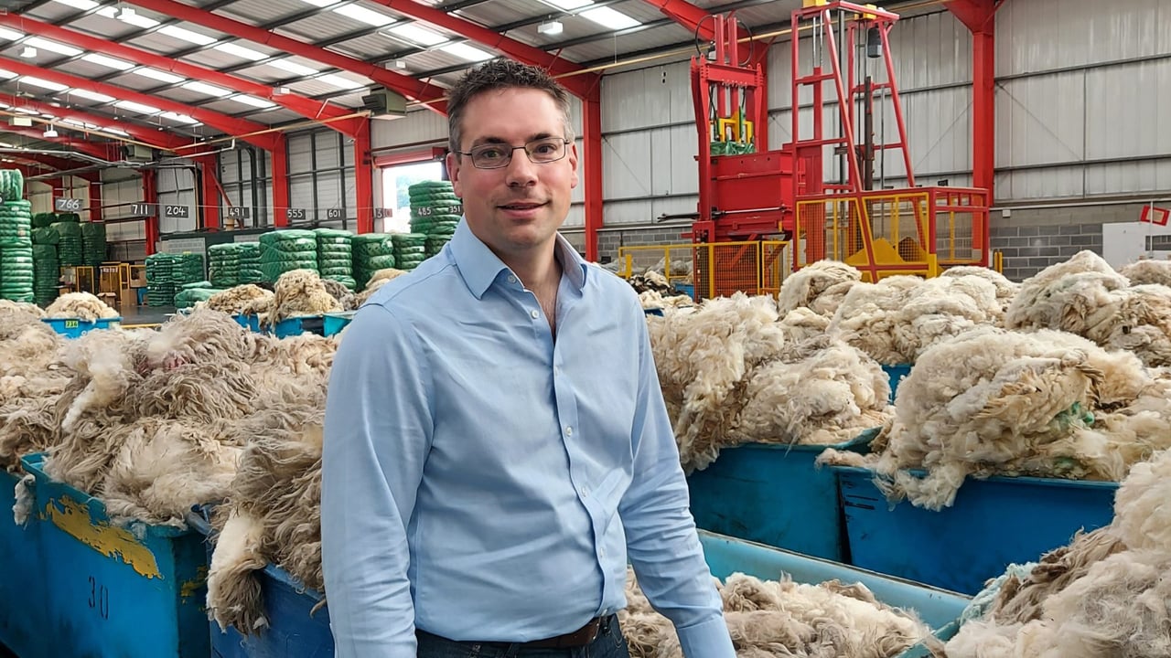 Ulster Wool chief executive Andrew Hogley