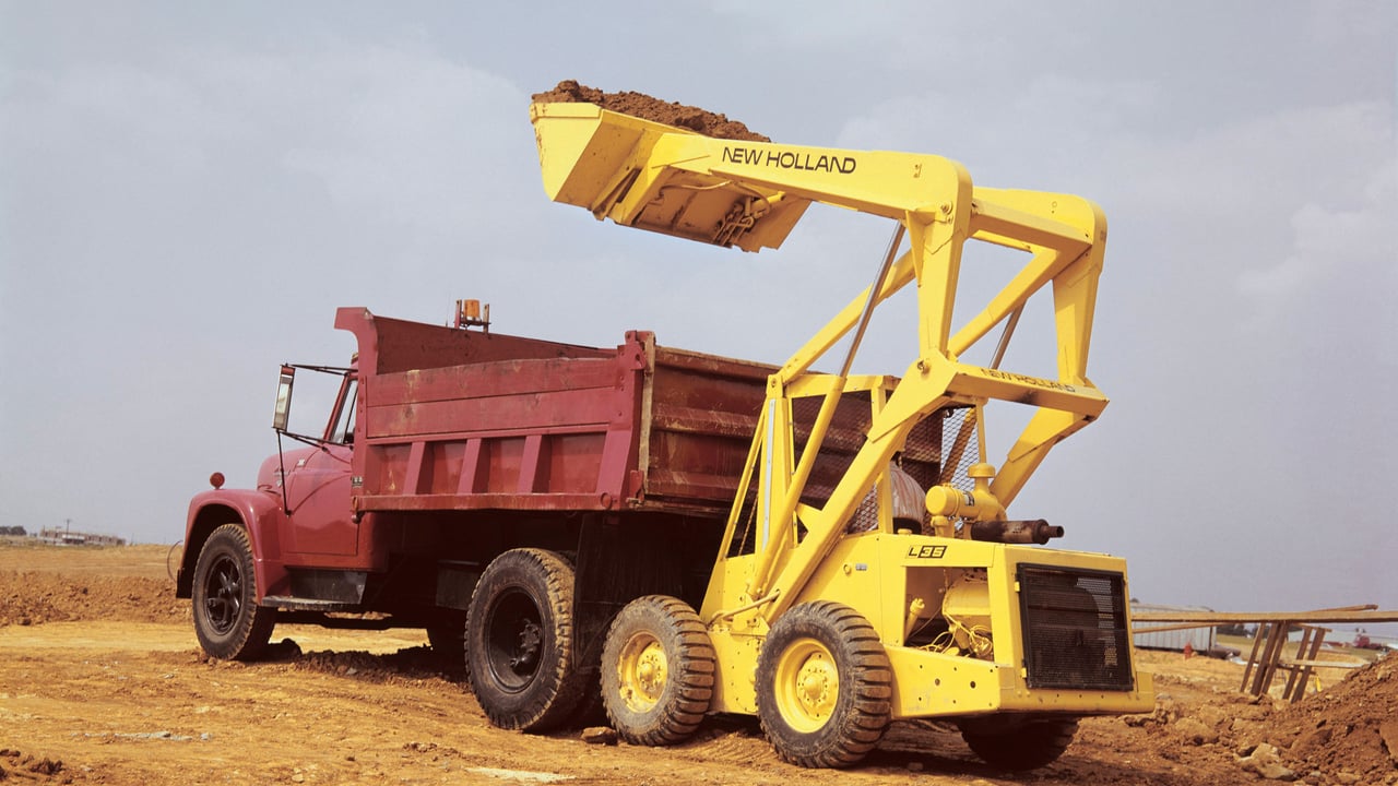 50 years of New Holland skid steer loaders