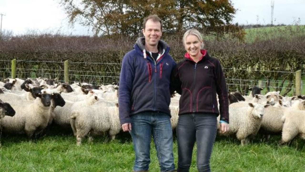 Sheep Technology Farmer Roger Bell. Image source: DAERA