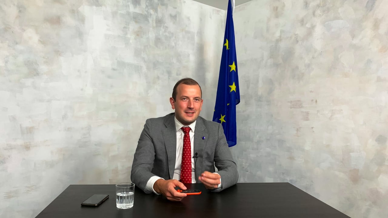 European Commissioner for the Environment Virginijus Sinkevicius. Image source: X