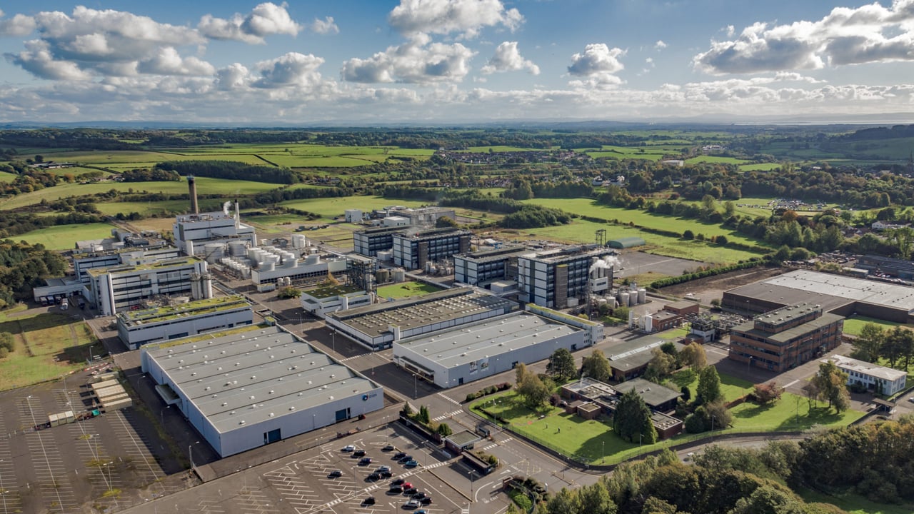 DSM facility in Dalry, Scotland