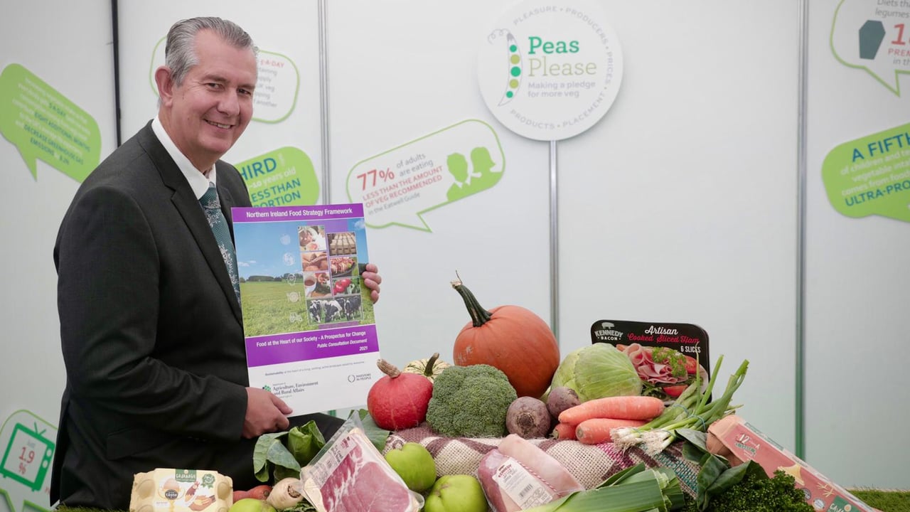 Agriculture minister, Edwin Poots