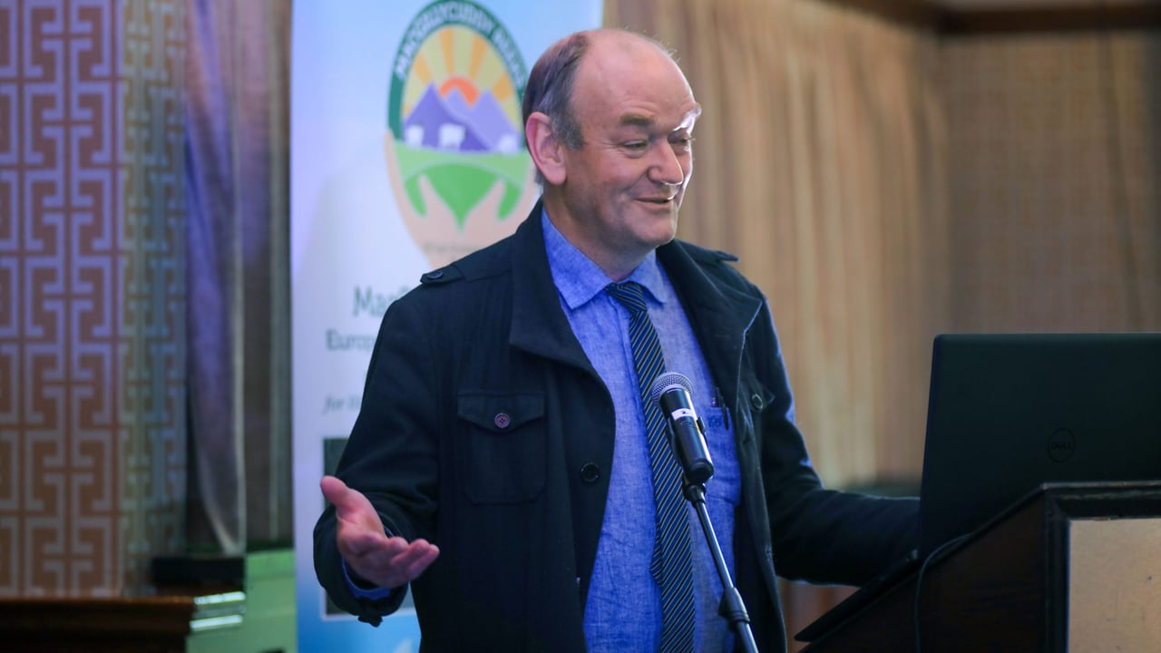 The IFA's Flor McCarthy, who spoke at the event. Image source: Valerie O'Sullivan