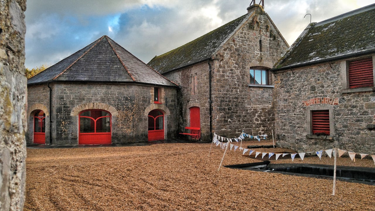 View of the outside of the brewery building and visitor centre