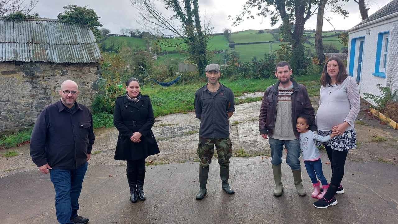 Pictured: Chris MacManus MEP, Cllr. Cathy Bennett, Conan Connolly, Garth Conlon and Karen Jeffares of Siolta Chroi 