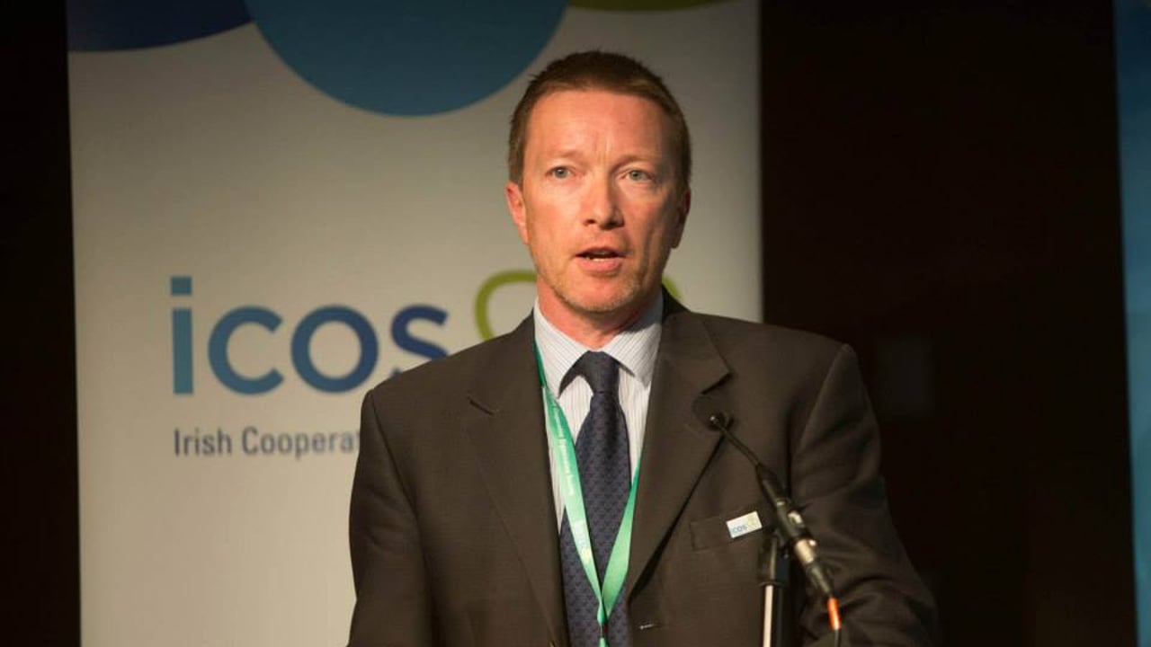 Environment and livestock executive with ICOS, Ray Doyle. Image: ICOS Facebook