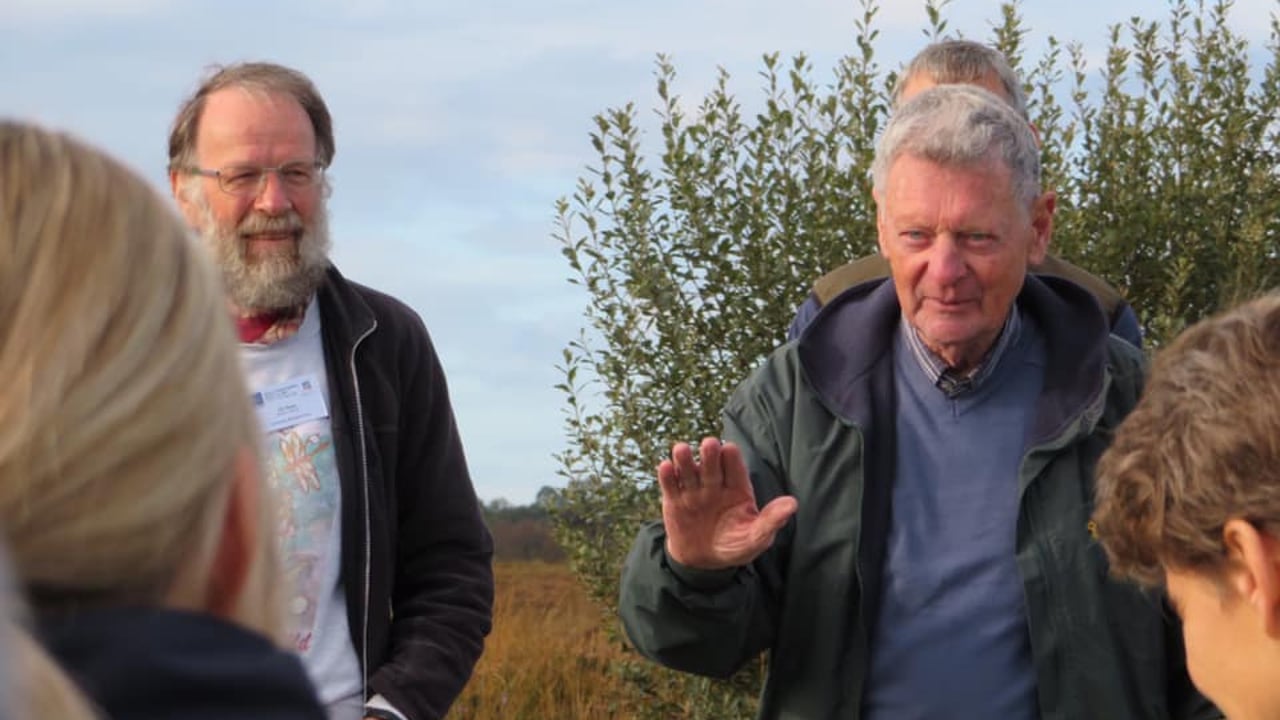 Clara farmer, Brian Sheridan (right)
