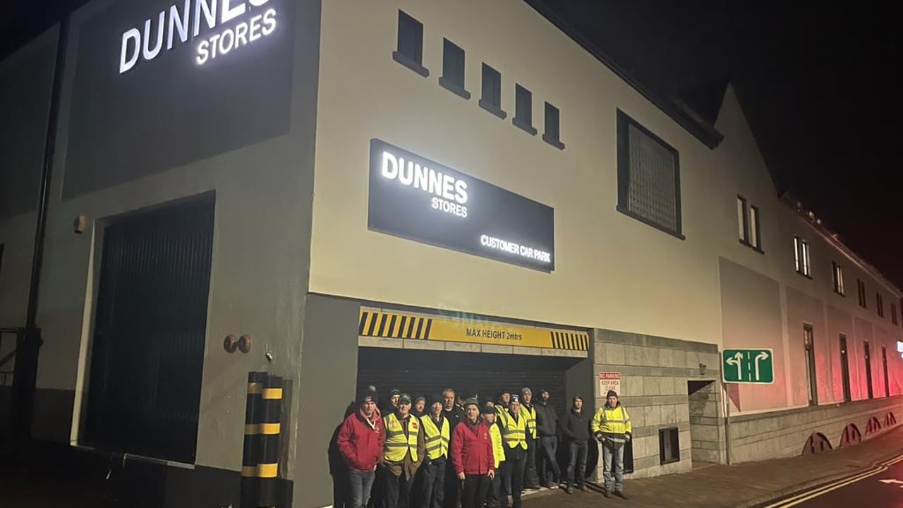 IFA members partaking in a two-county protest that commenced early on Monday, January 14
