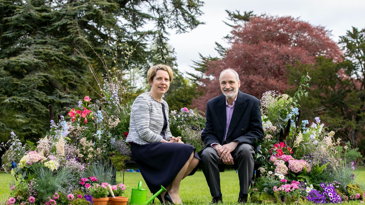 Bord Bia CEO, Tara McCarthy and director of horticulture, Mike Neary